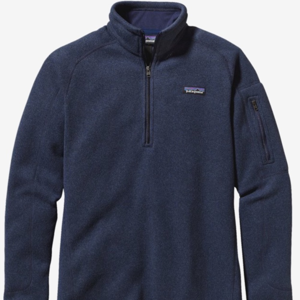 NWT patagonia better sweater 1/4 large